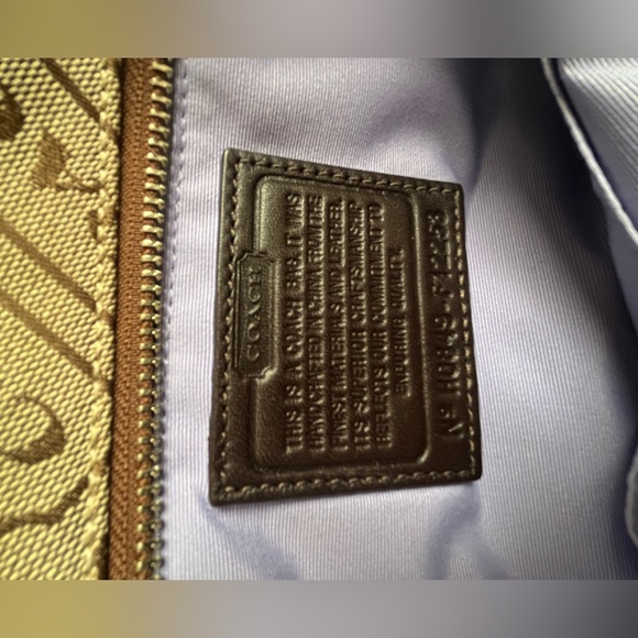 Vintage coach tote!! - Picture 7 of 8